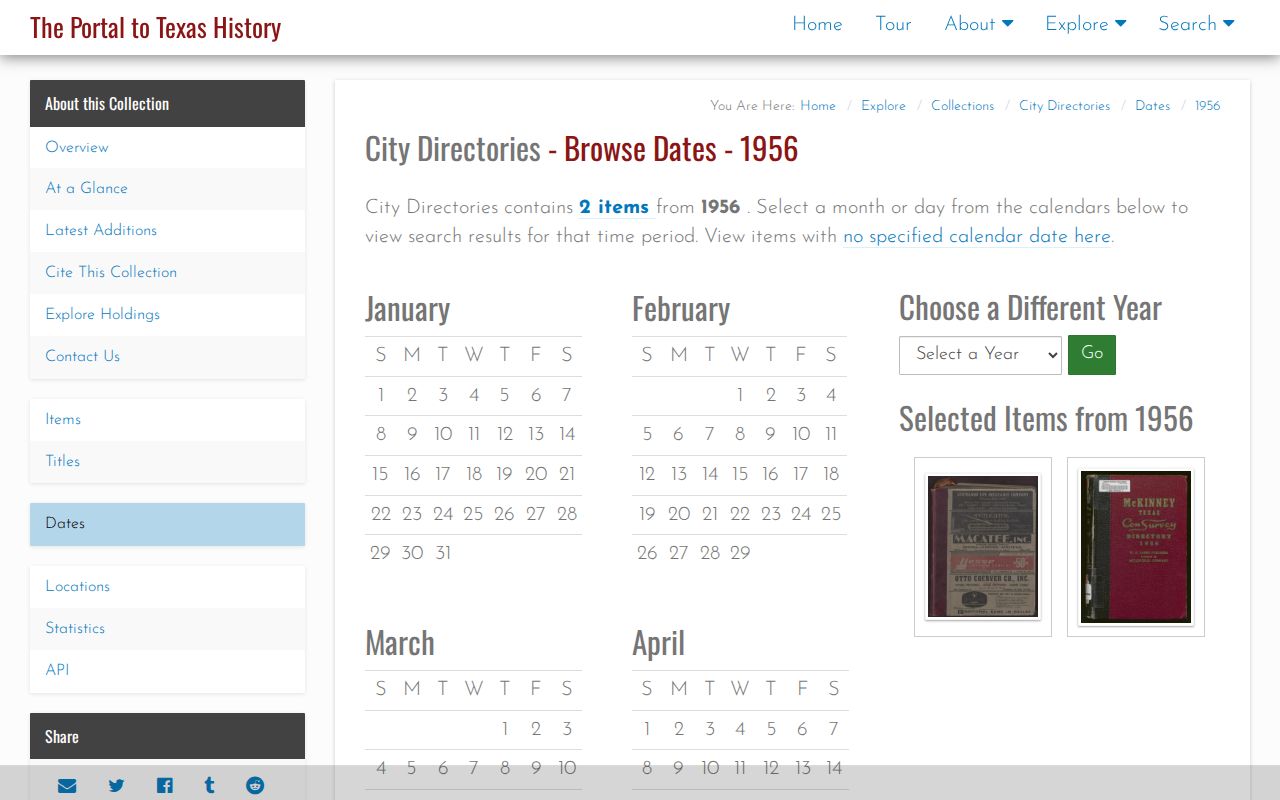 Nueces County city directory digitized collection search